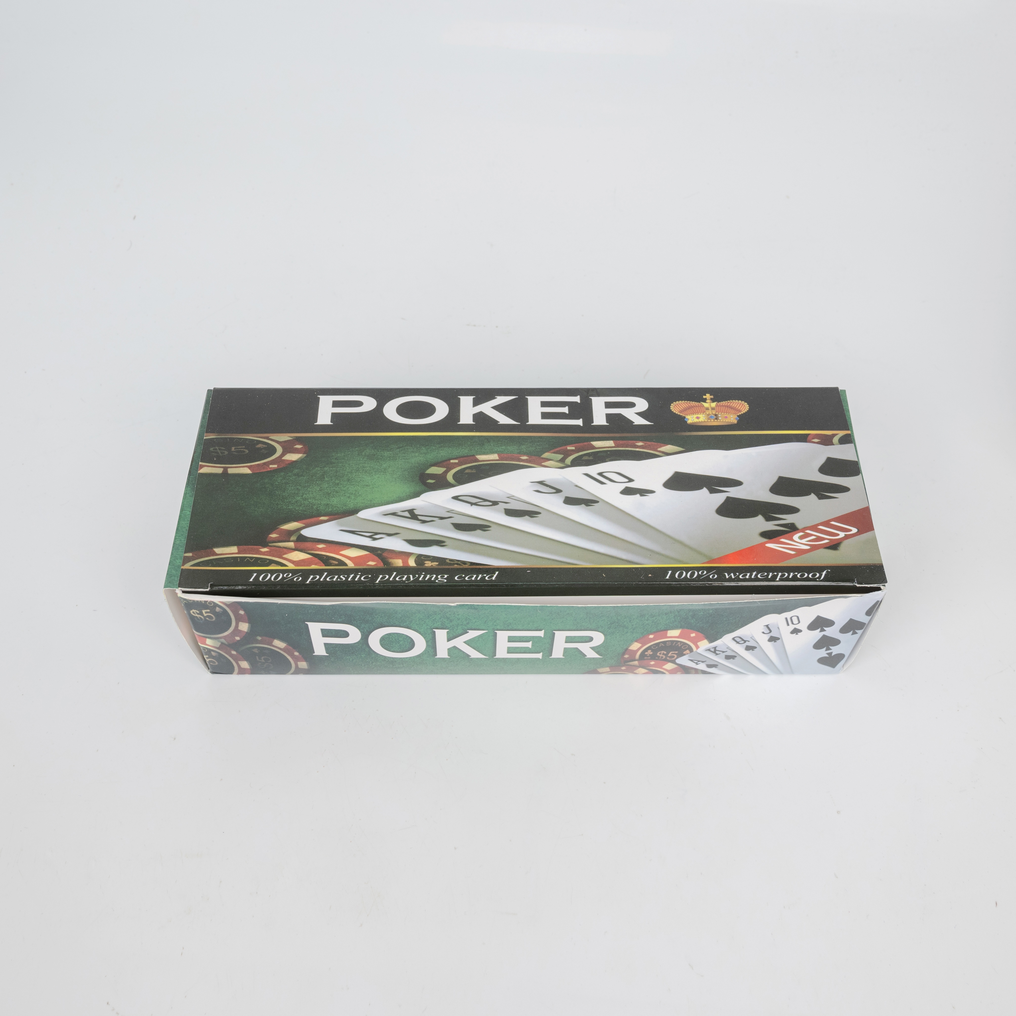 Plastic playing cards Poker 27 wire single large horn code thumbnail