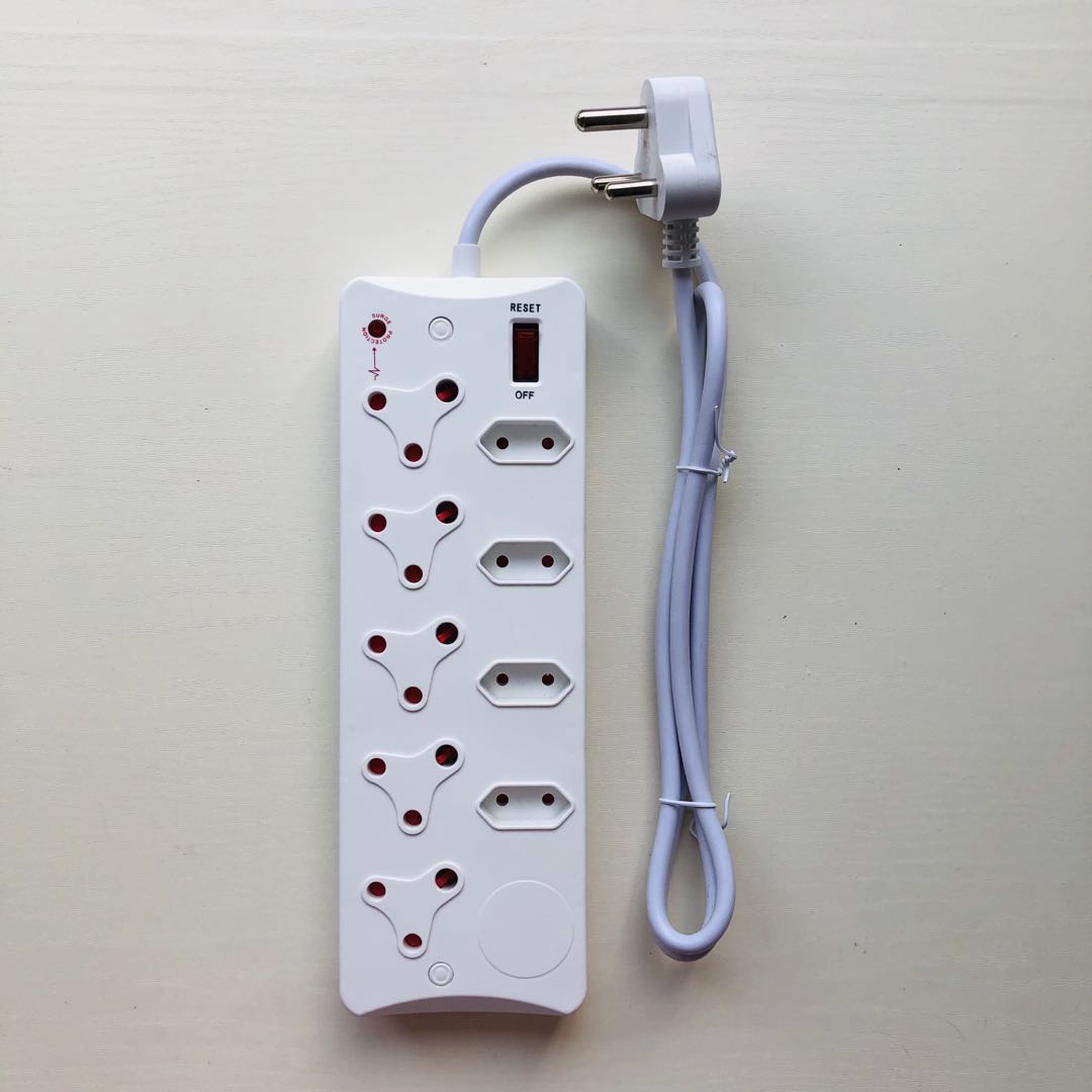 South African Sockets With Neon Lights Or Surge Protection 9 Ways Sa Multi-Plug Power Sockets Price Negotiable details Picture