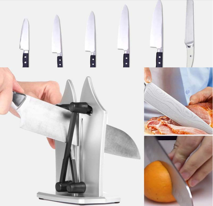 TS热销厨房餐具配件Bavarian edge同款磨刀器 银色详情11