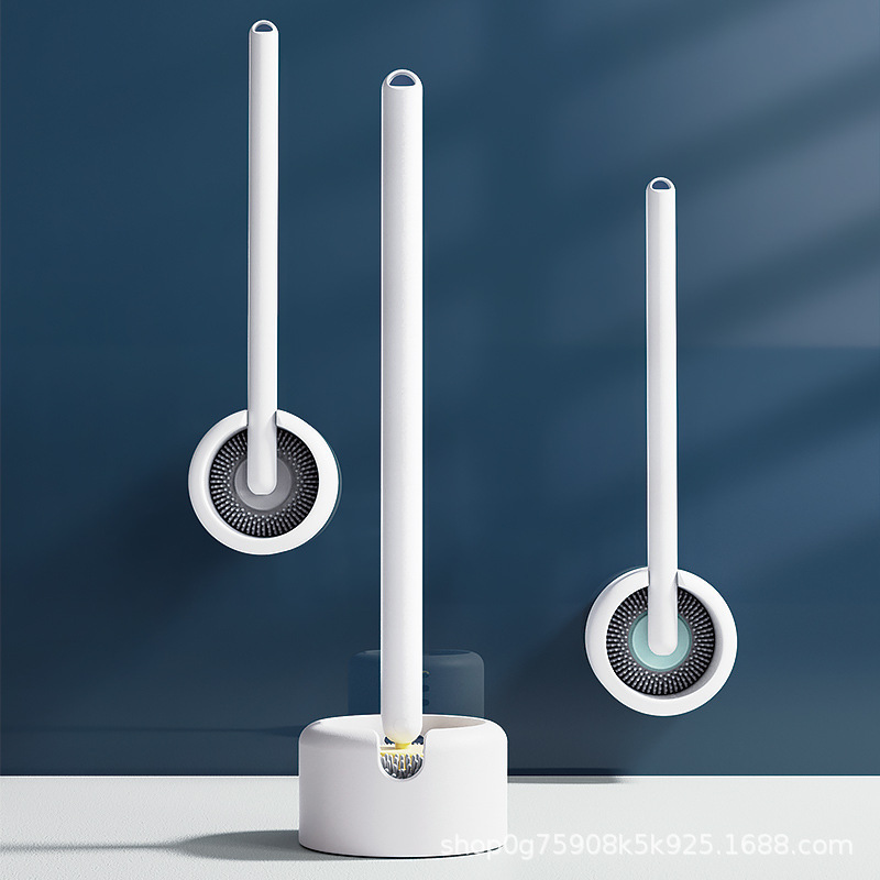 90° rotating toilet brush