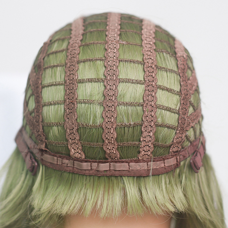 Manufacturers wholesale wig female short Bob new net red bangs natural inside buckle Bobo wig full head Item Picture