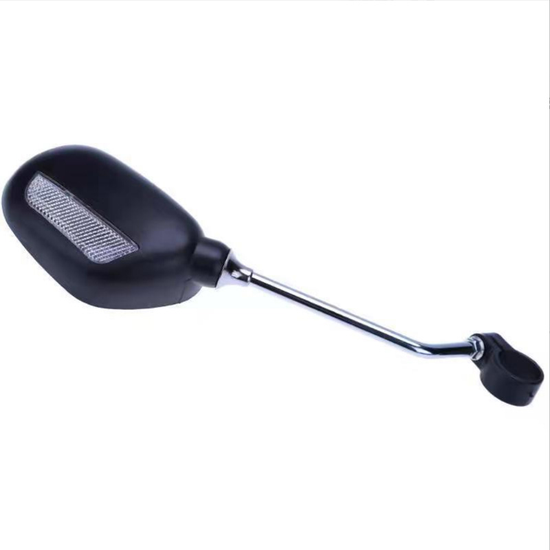 190602 Bicycle rearview mirror, motorcycle bicycle rearview mirror, riding safety view rearview mirror, equipped flat glass mirror, handlebar mirror Item Picture