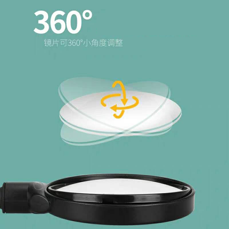 419 hose convex rearview mirror, bicycle rearview mirror, motorcycle bicycle rearview mirror, cycling safety view rearview mirror, handlebar mirror details Picture