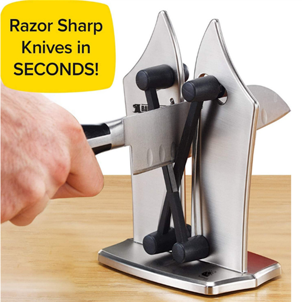 The Bavarian Edge, a popular kitchen utensiery accessory from TS, is silver