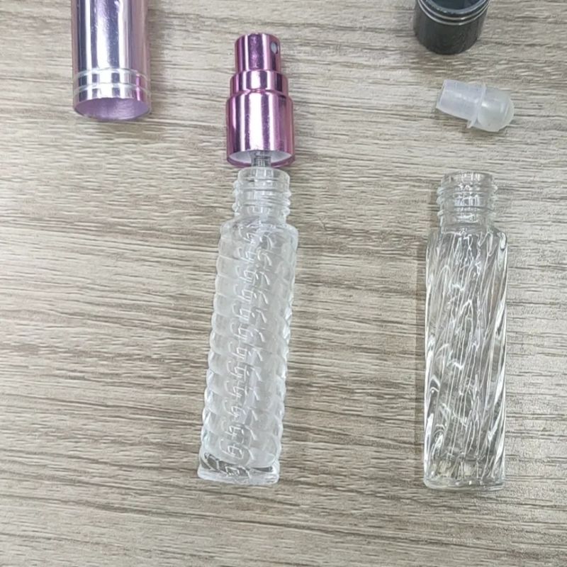 5毫升玻璃瓶透明膏霜瓶小瓶卡口瓶试用装小瓶子图