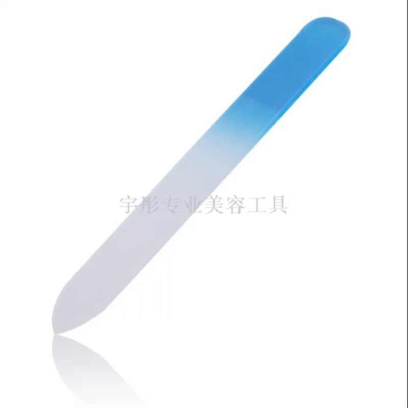 Glass File Glass Nail File Bar Nail Art Special Tools Beauty Accessories Specification drawing