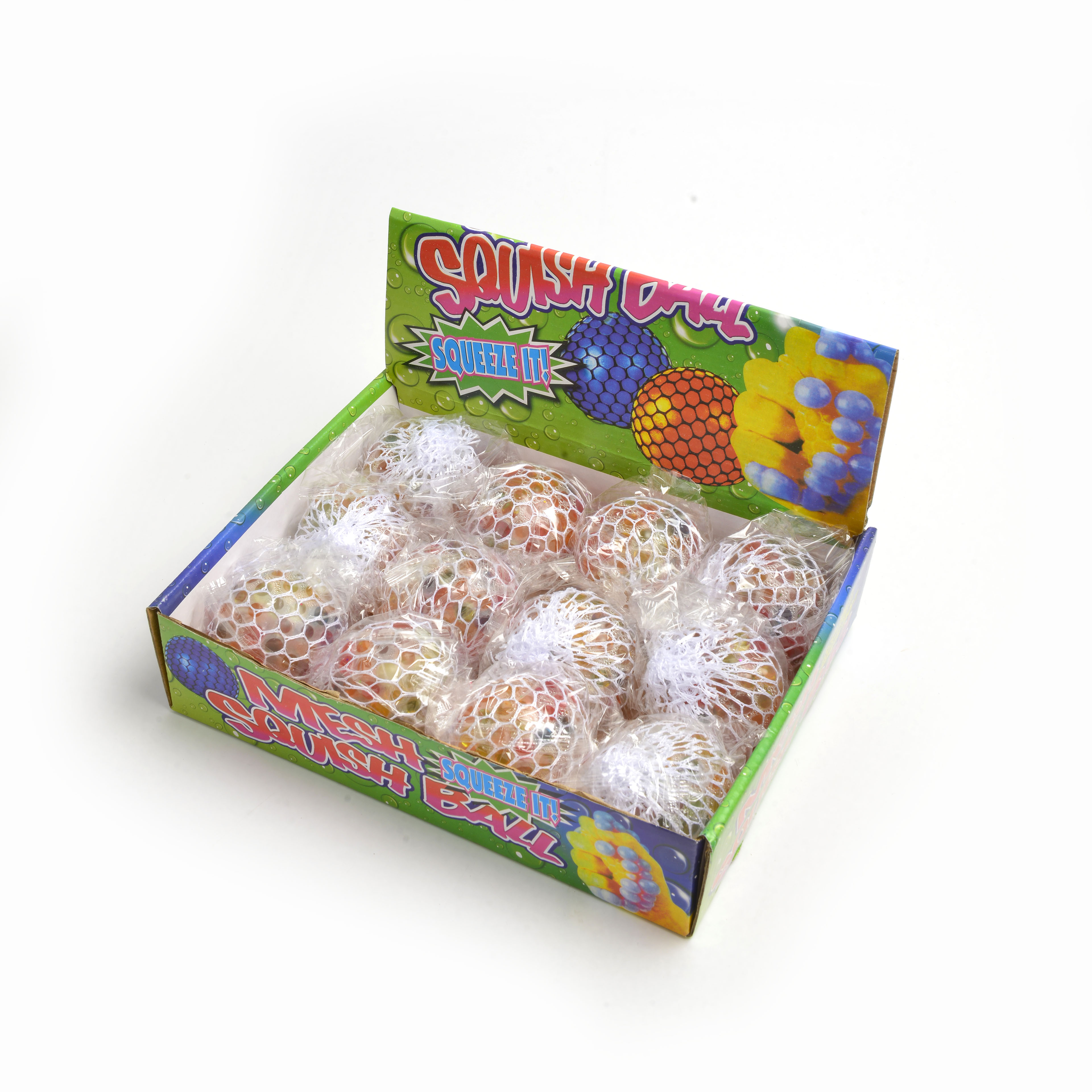 2022 new net red 6.0 colorful beads venting ball venting decompression toys children's toys thumbnail