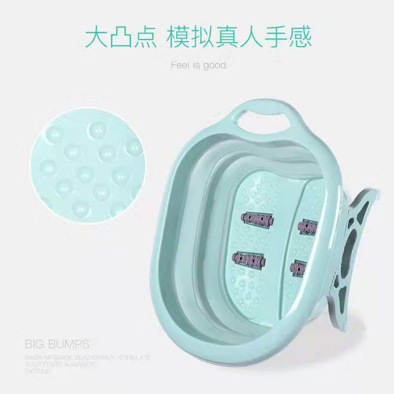 TS折叠泡脚桶塑料足浴盆加厚洗脚桶泡脚盆按摩足浴桶家用成人洗脚盆TS详情2