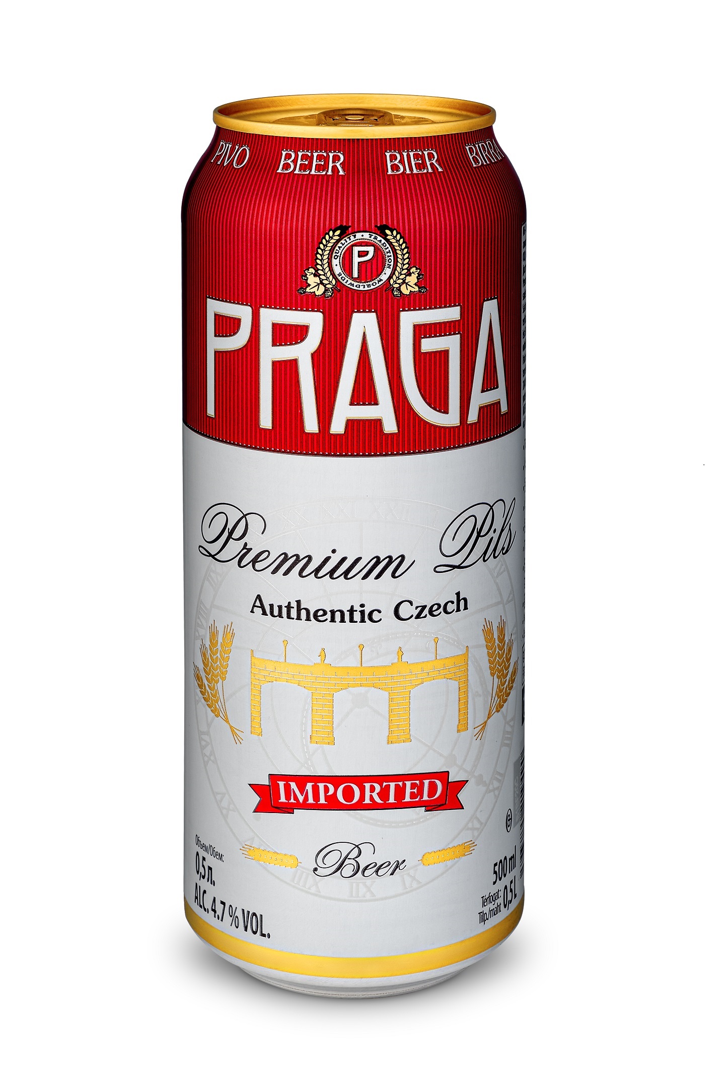 捷克进口PRAGA PREMIUM高级精酿琥珀