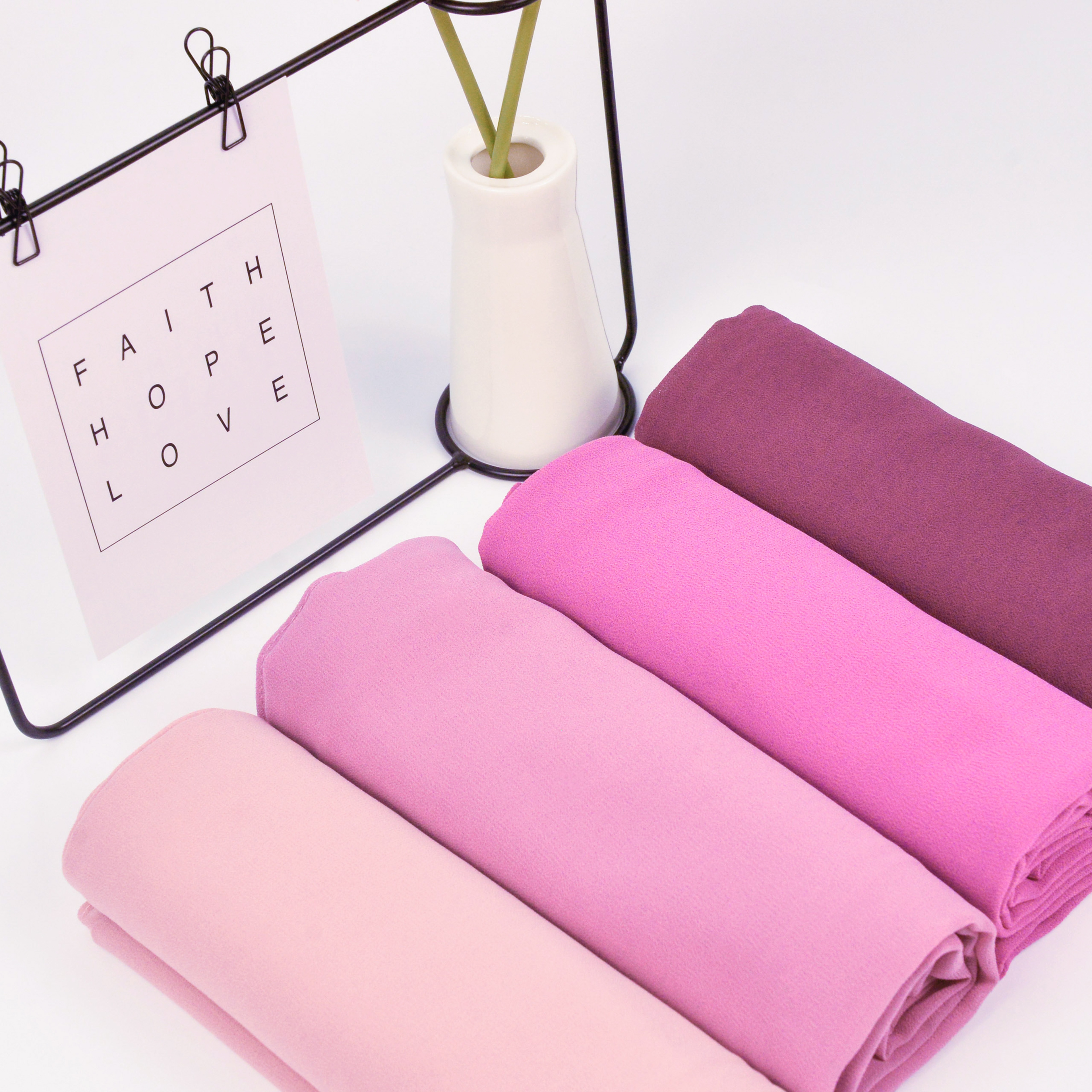 Cross-Border Amazon New Full Head Scarf Shawl Malaysian Indian Long And Short Irregular Scarf Item Picture