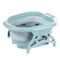 TS Folding foot bath tub Plastic foot bath tub thickened foot bath tub Foot bath tub Massage foot bath tub Household adult foot bath TS