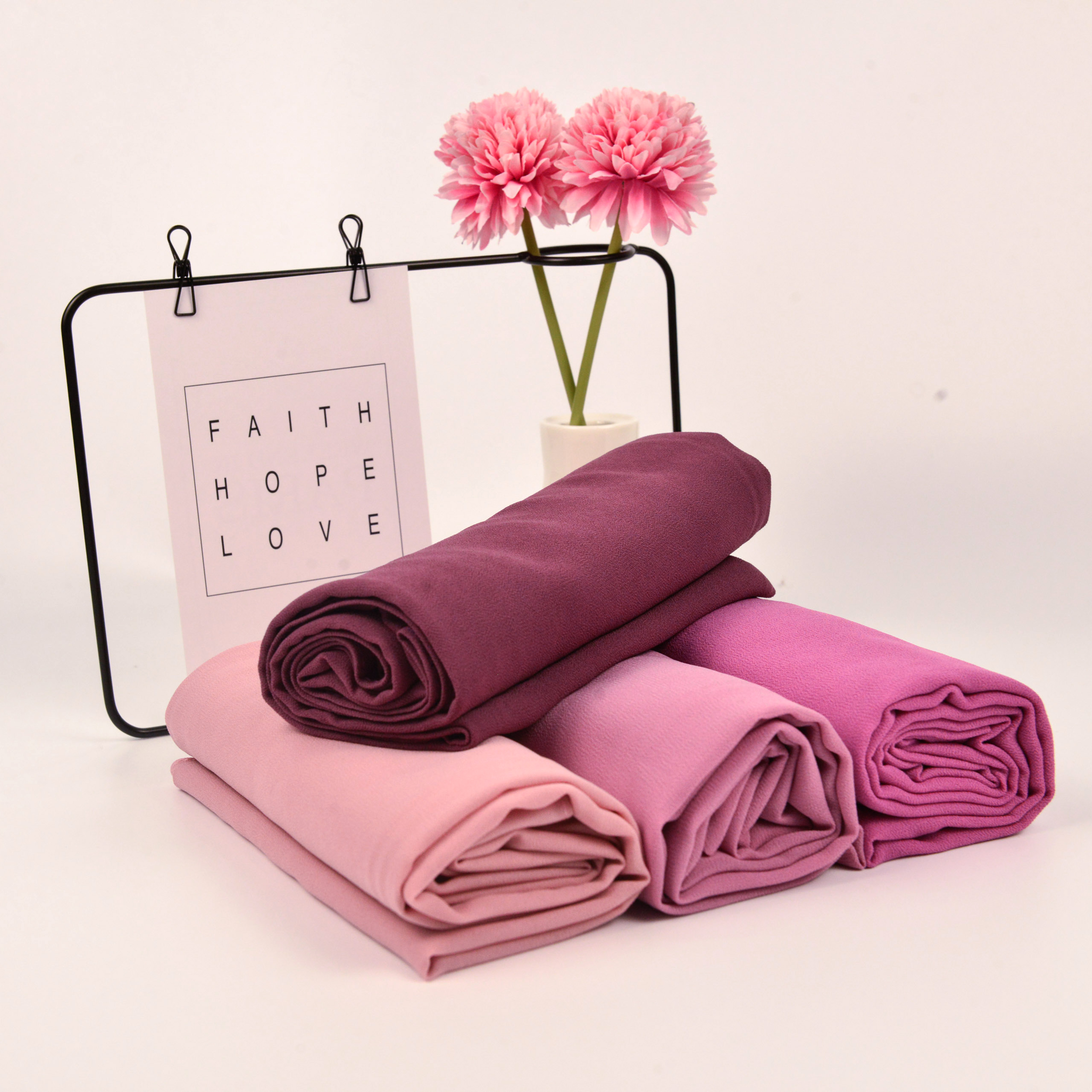 Cross-Border Amazon New Full Head Scarf Shawl Malaysian Indian Long And Short Irregular Scarf Specification drawing