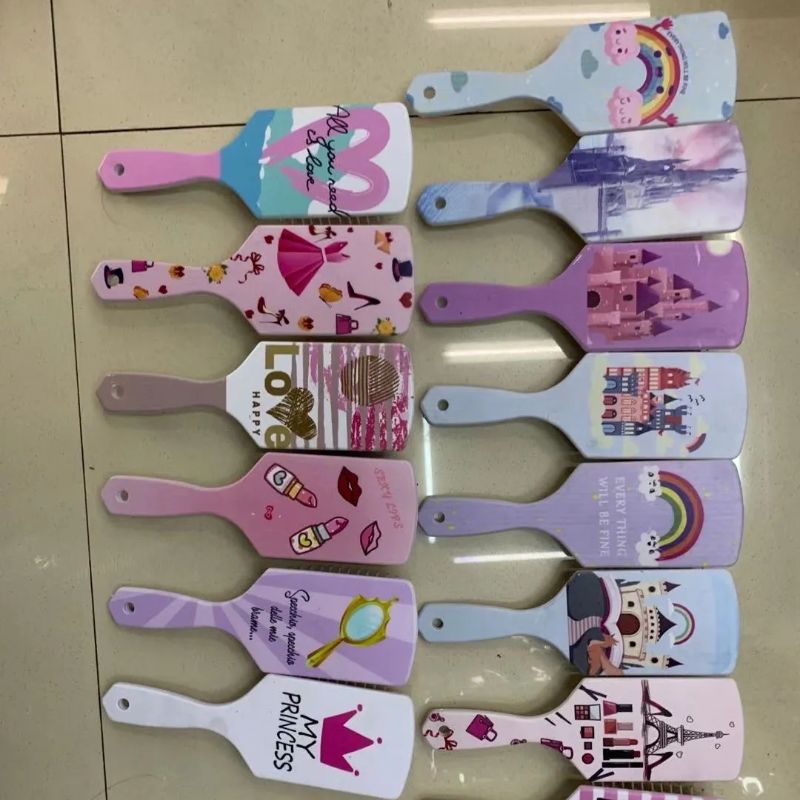 Mirror Comb hair comb is a multi-purpose, simple and simple home hair comb Specification image
