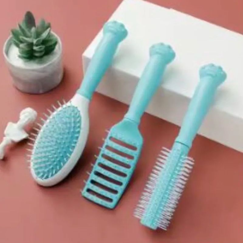 Cat-head cartoon comb, a multi-purpose, simple and simple home hair care comb Item Picture
