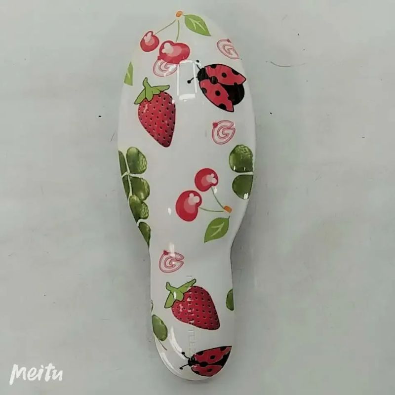 Printed hair transplant comb, professional scalp massage comb, hair care comb, airbag comb Specification image