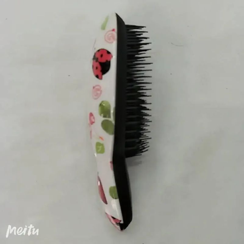 Printed hair transplant comb, professional scalp massage comb, hair care comb, airbag comb details Picture