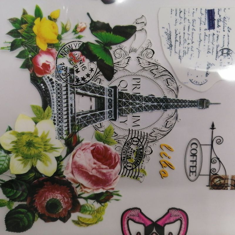 Imitation Embroidery Hot Stamping New Hot Stamping Pattern Pattern Hot Stamping Pattern Clothes Hot Stamping Pattern Application Scenario