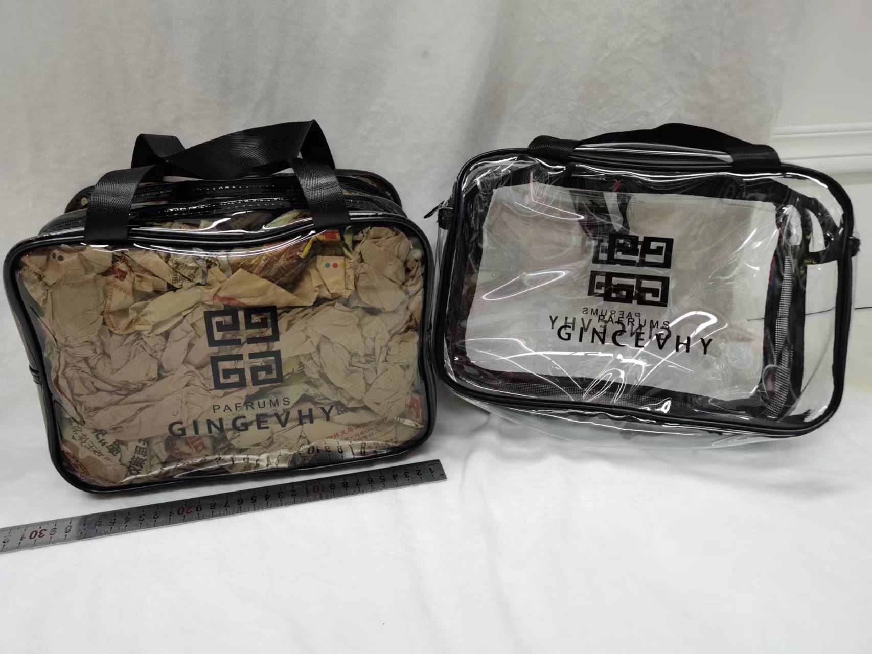 化妆包   网红包   pvc 干湿分离包     时尚化妆包详情2