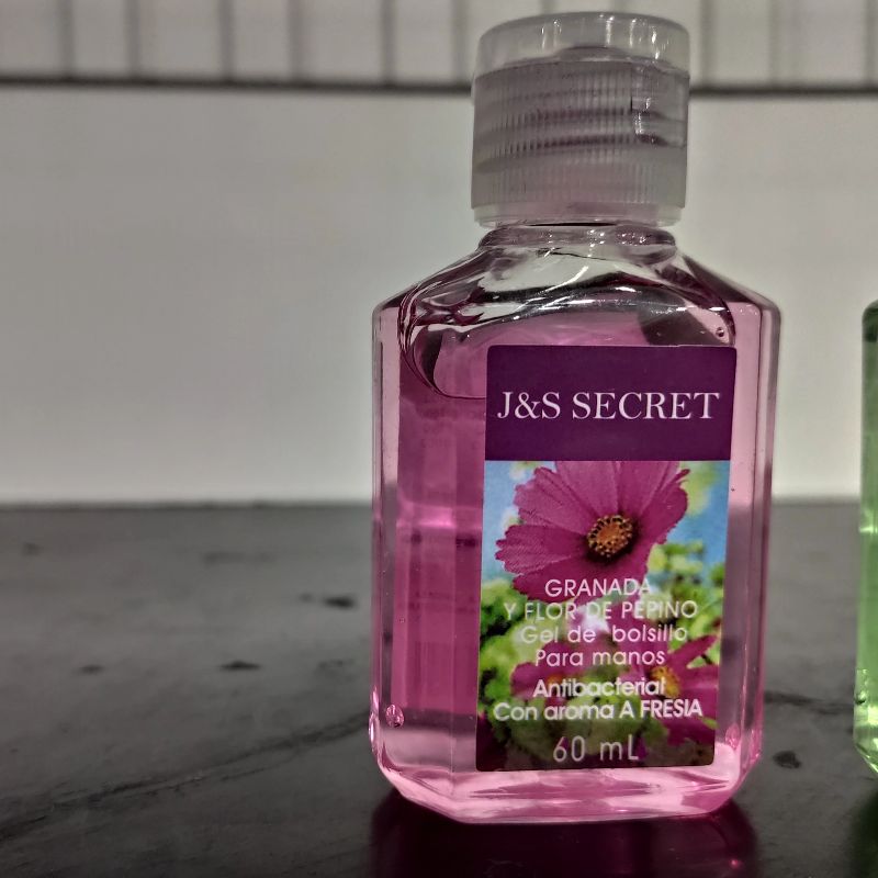 Disinfectant, hand sanitizer, gel, quick-drying, floral fragrance, antibacterial, 60ml, portable for home use Specification image