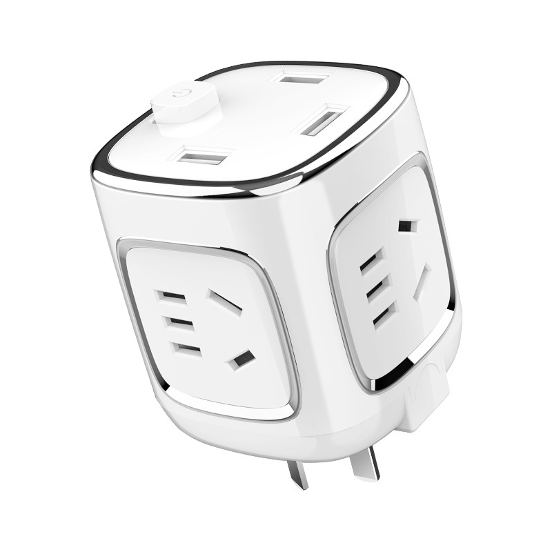 Multifunction wireless converter with switch socket strip