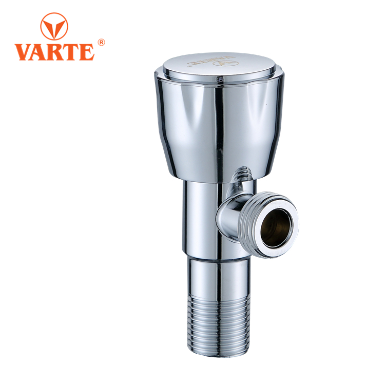 Six -star hand wheel brass valve core angle valve