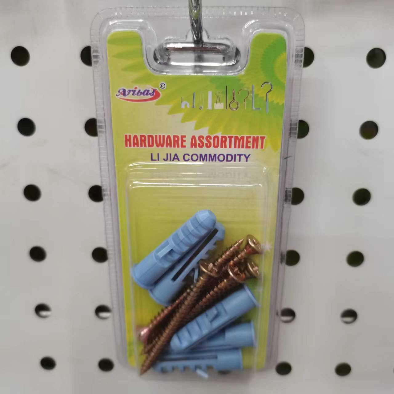 5Pc,10* Peng Expansion Tube, 3.5*60 Screws