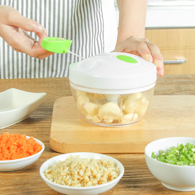 TS hand - pulled vegetables ramming garlic mincer meat mincer manual mince machine multi-functional small meat blender