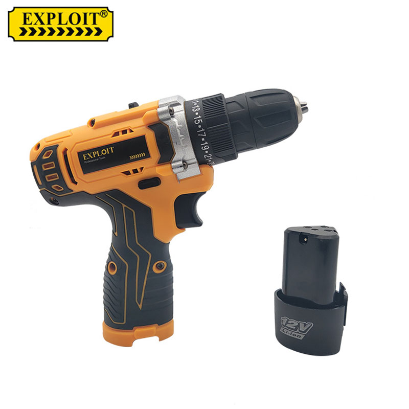 EXPLOIT  12V直推式双速有刷电钻  YDZ181001详情4
