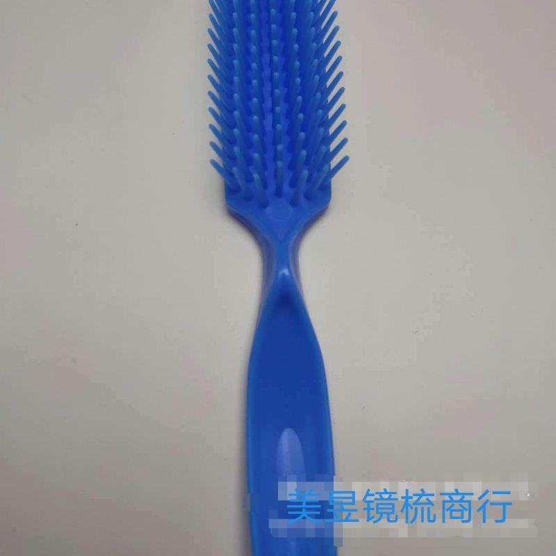 Ribs Comb One Color Dry Hair Comb Comb Comb High-Grade Hair Comb Home Boutique Comb Manufacturers Direct Sales Specification drawing