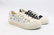 Human hand painting style Plimsolls 21903 niche design graffiti personality sneaker women's style athleisure