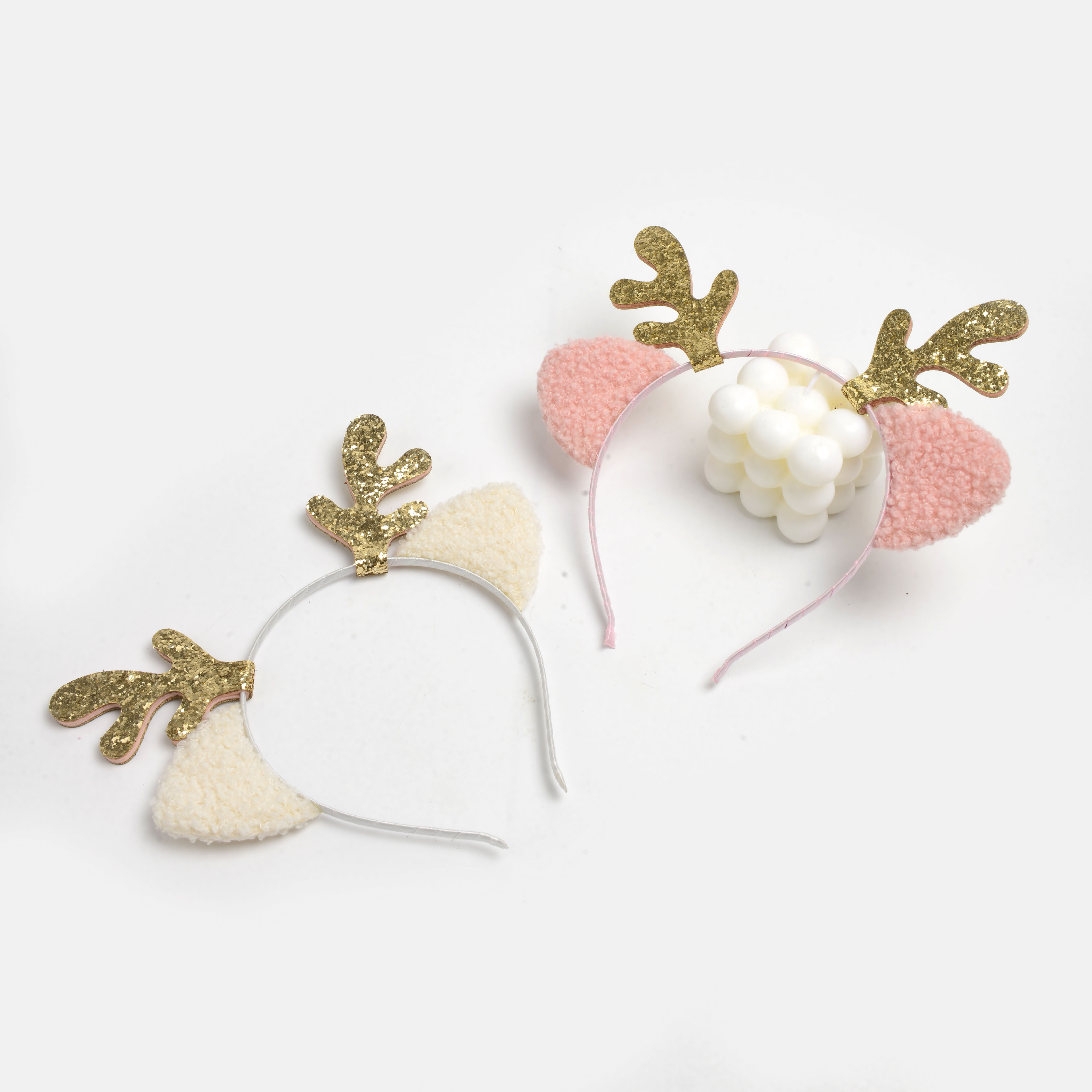 New creative silk antler ears lovely children's decorative headband holiday party stage performance props hair accessories wholesale thumbnail