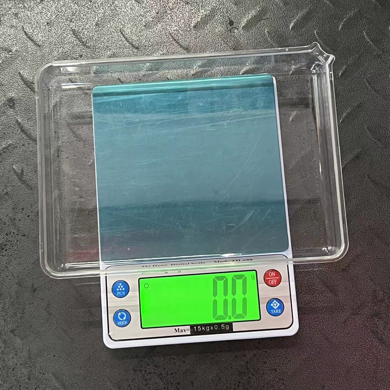 15kg electronic kitchen scale with tray for food and cooking weighing, household scale for precise weighing, bird's nest and tea baking scale Specification drawing