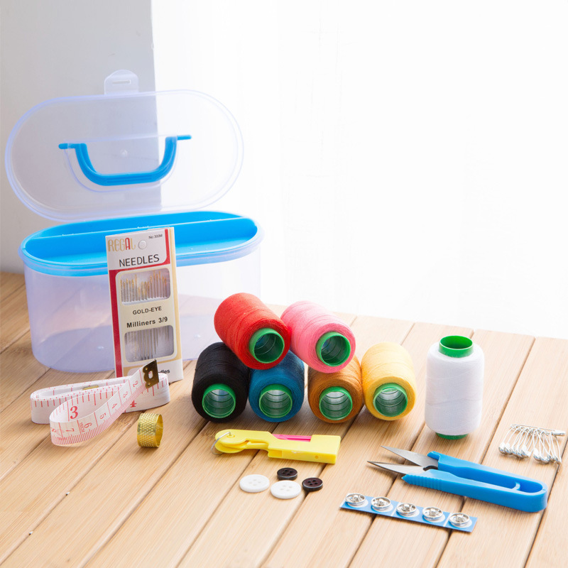Handy  sewing box Sewing kit Kit DIY home sewing tool sewing box thumbnail