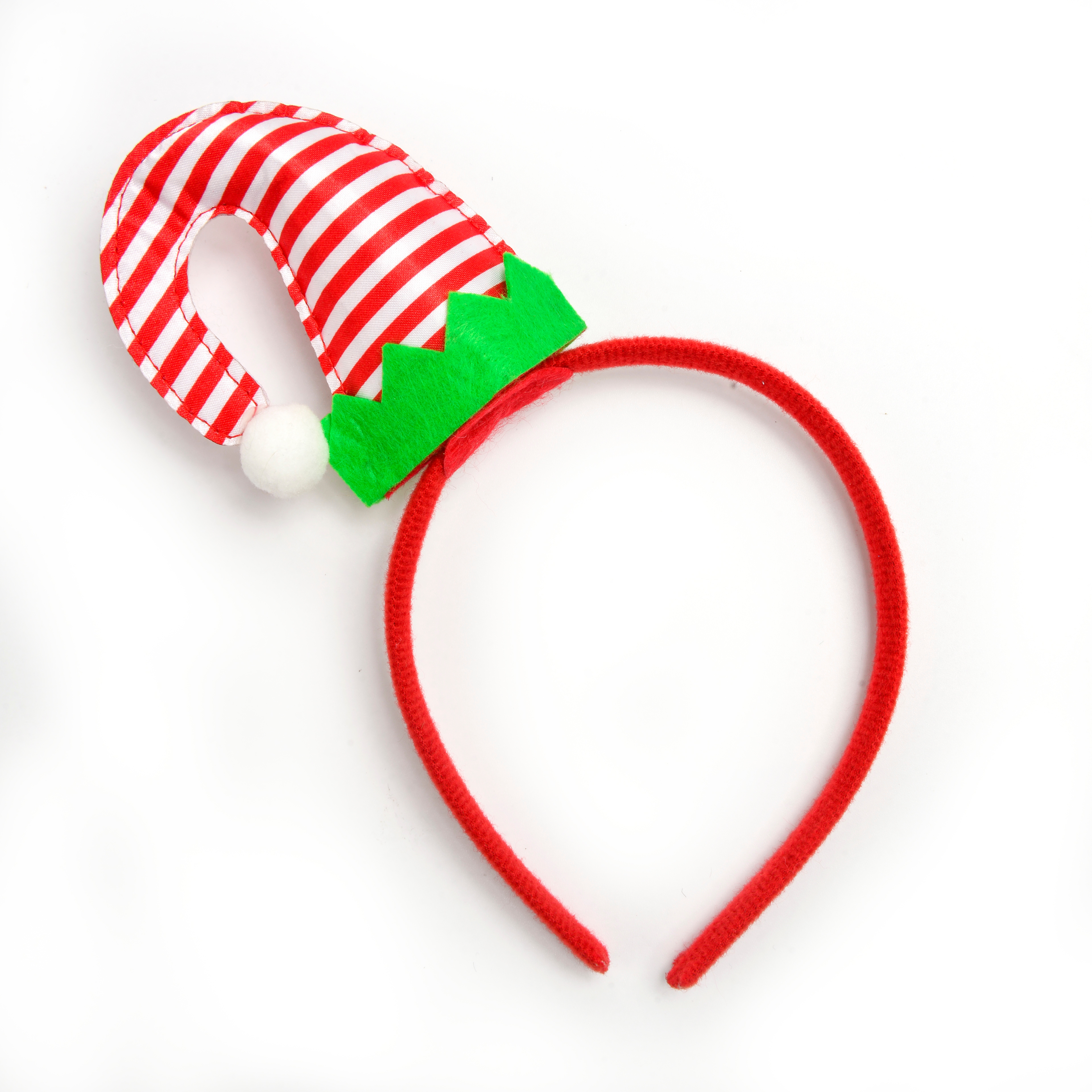 New creative red Santa hat shape lovely children's decorative headband Christmas party hair accessories wholesale full figure