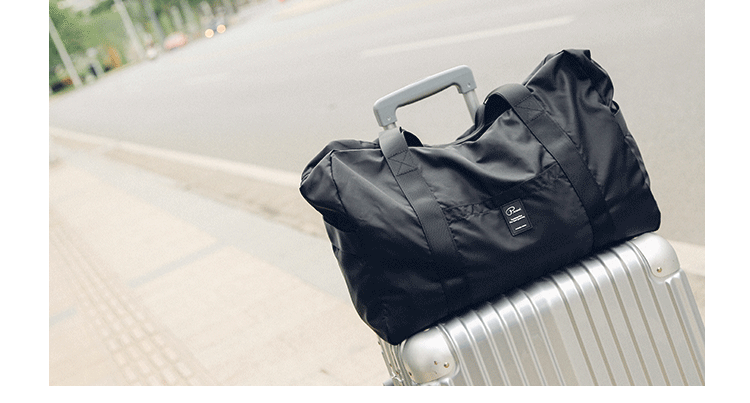 TS大容量旅行袋手提健身韩版行李包女待产收纳袋子可折叠轻便旅行包详情21