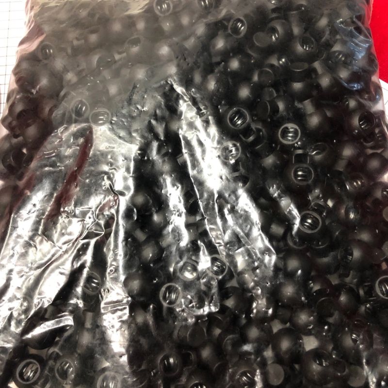 纽扣子高档塑料吊钟收紧扣弹簧扣松紧调节扣定绳扣穿绳扣猪鼻扣11详情1