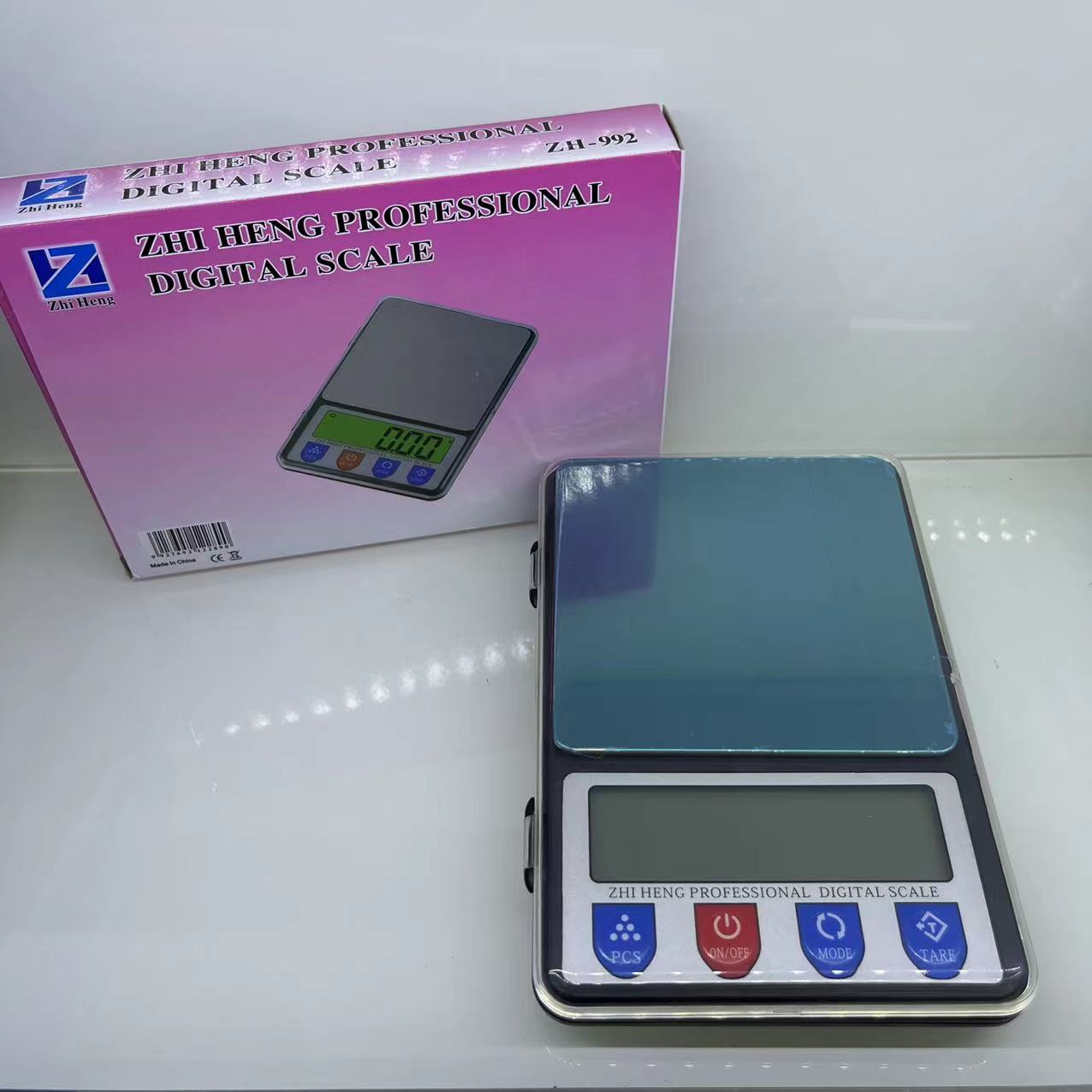 Electronic scale 1kg-0.01g, multi-functional household and commercial high-precision gold carat scale, electronic jewelry scale Item Picture