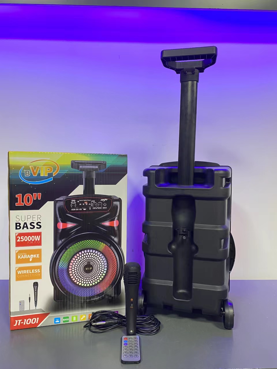 Jr-1001 10-Inch Outdoor Pull Rod Bluetooth Speaker Application Scenario