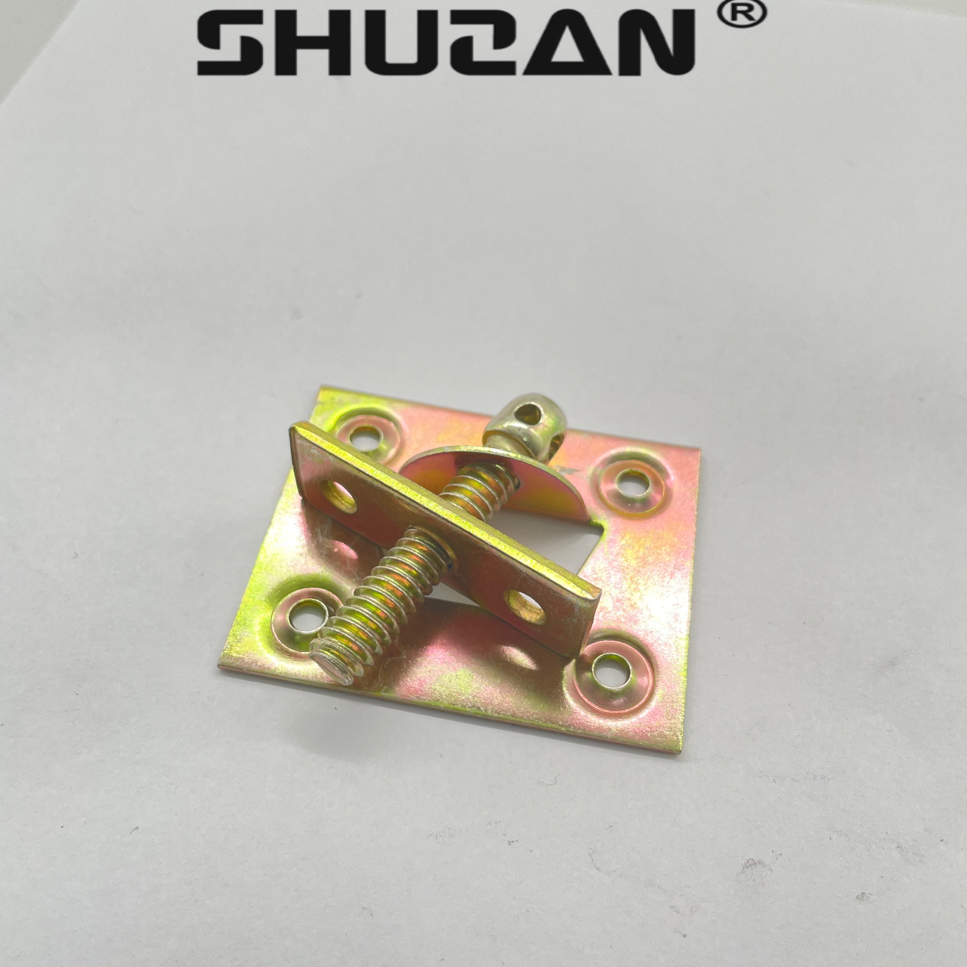 Manufacturers direct sales of rotating fasteners Construction site scaffolding fasteners fixed connection steel plate stamping fasteners Specification drawing
