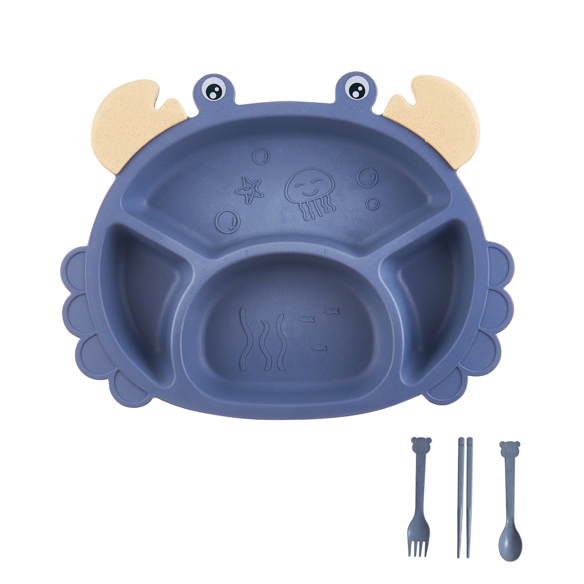 Children's plate set full figure