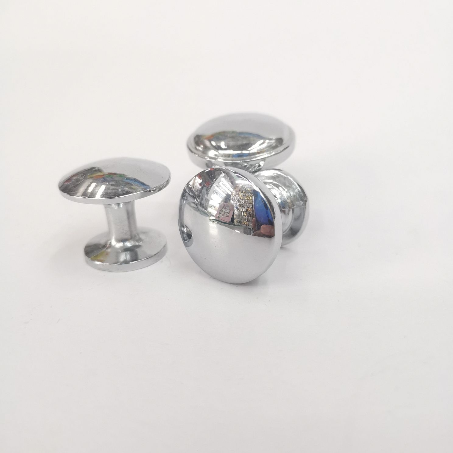 Zinc-alloy drawer handle small handle handle plated nickel handle handle Specification drawing