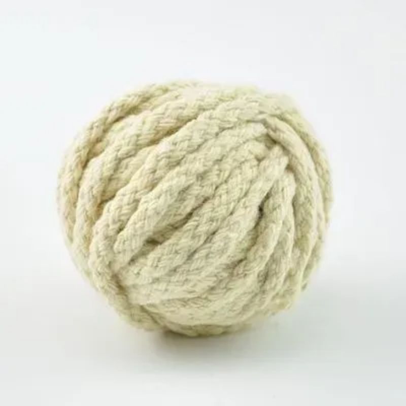 This white cotton eight-strand colored clothing accessory rope is sold directly and custom-made details Picture