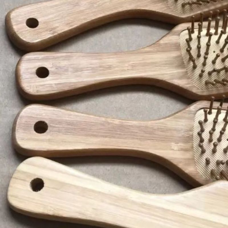 Bamboo comb massage comb, women's air bag comb, Korean version household durable massage small comb, air cushion comb Application Scenario