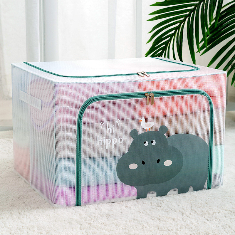 Transparent storage box