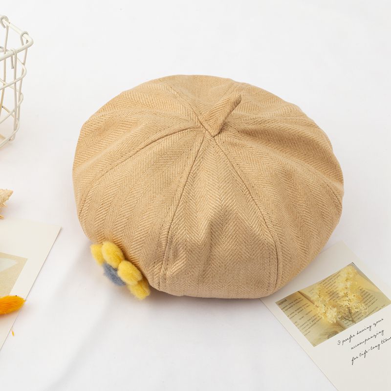 New Children's Princess Hat Flower Brim Hat Morning Glory Hat Travel Wholesale Retail Baby Hat Item Picture