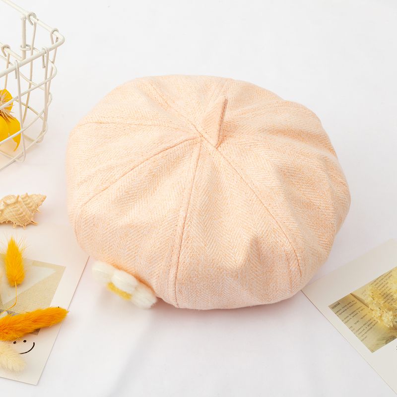 New Children's Princess Hat Flower Brim Hat Morning Glory Hat Travel Wholesale Retail Baby Hat details Picture