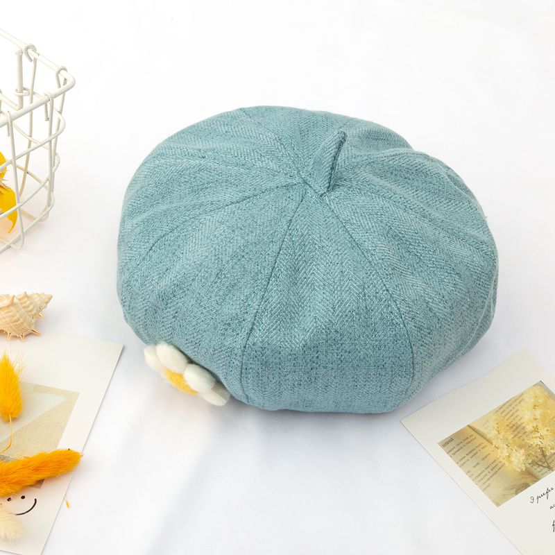 New Children's Princess Hat Flower Brim Hat Morning Glory Hat Travel Wholesale Retail Baby Hat Specification drawing