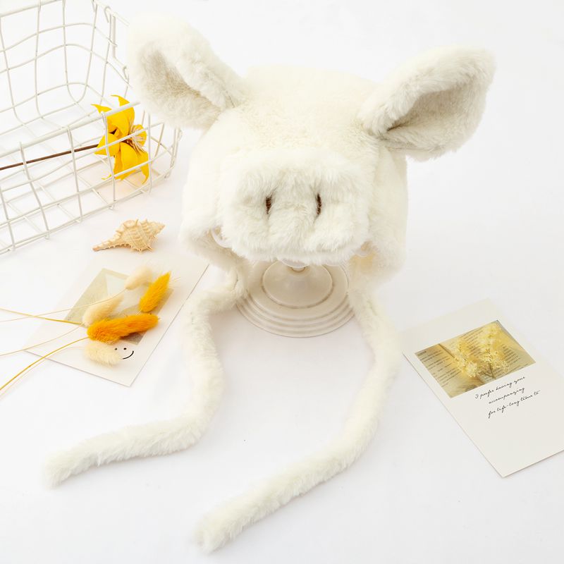 Children's Furry Hats Cartoon Ear Protectors Specification drawing