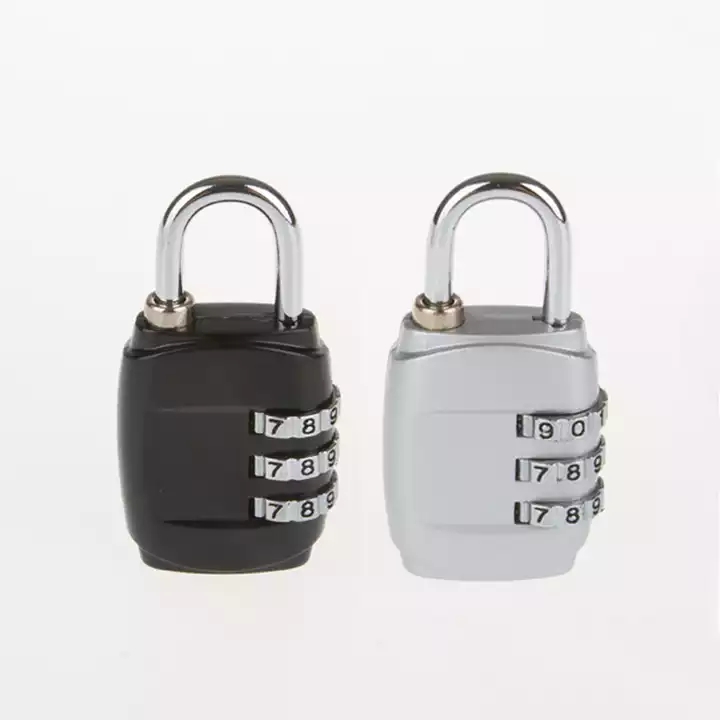 Hot Selling Multi Color Aluminium Digital Combination Colored Padlock Luggage Lock thumbnail