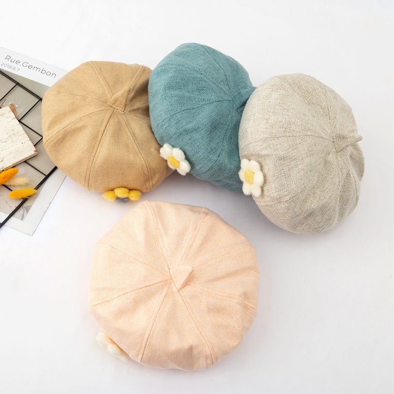 New Children's Princess Hat Flower Brim Hat Morning Glory Hat Travel Wholesale Retail Baby Hat Application Scenario